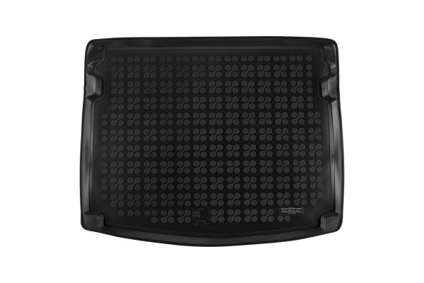 Rubberen kofferbakmat voor Skoda Karoq versie 2x4 met een klein reservewiel met varioflex system 2017->